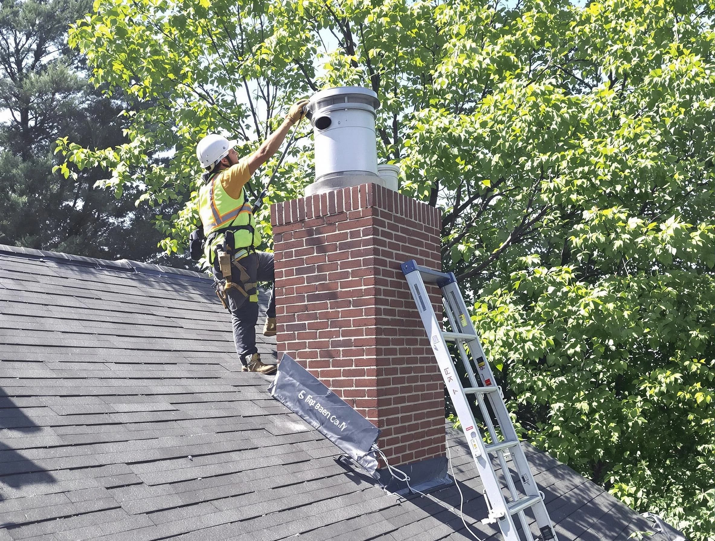 Chimney liner inspection by Sherrelwood Chimney Sweep in Sherrelwood, CO