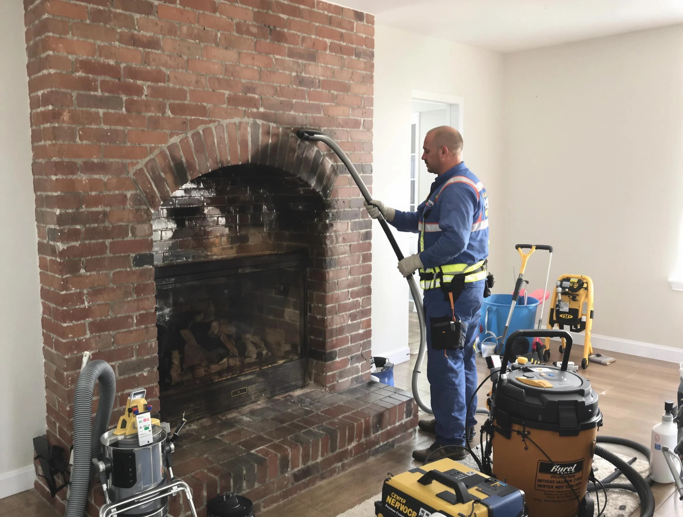 Sherrelwood Chimney Sweep expert performing detailed chimney sweep in Sherrelwood, CO