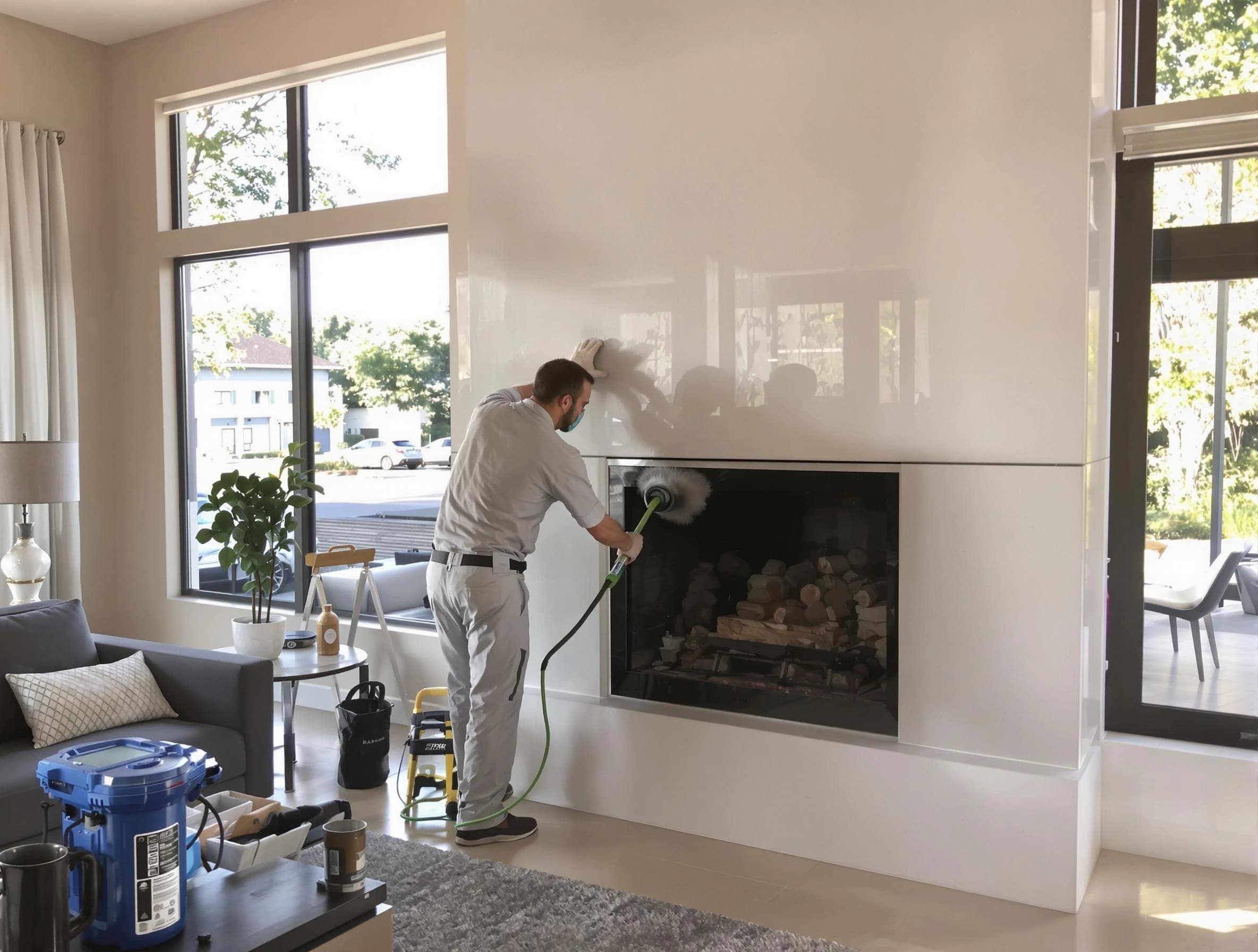 Sherrelwood Chimney Sweep performing thorough soot removal in Sherrelwood, CO