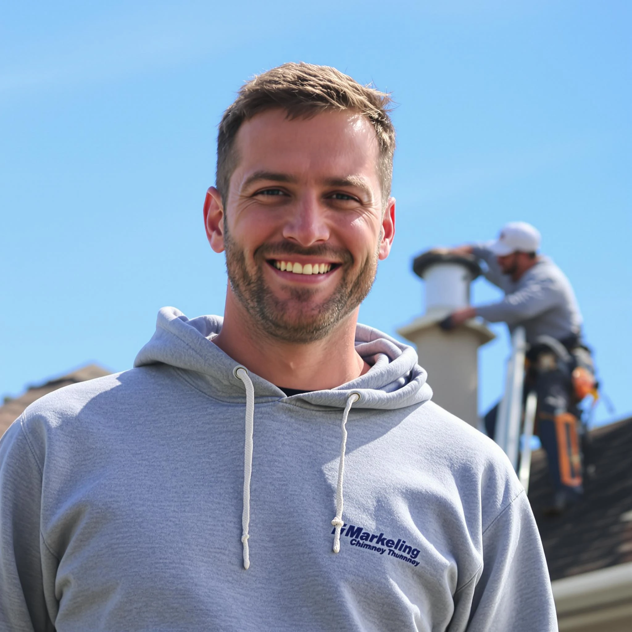 The Sherrelwood Chimney Sweep team.